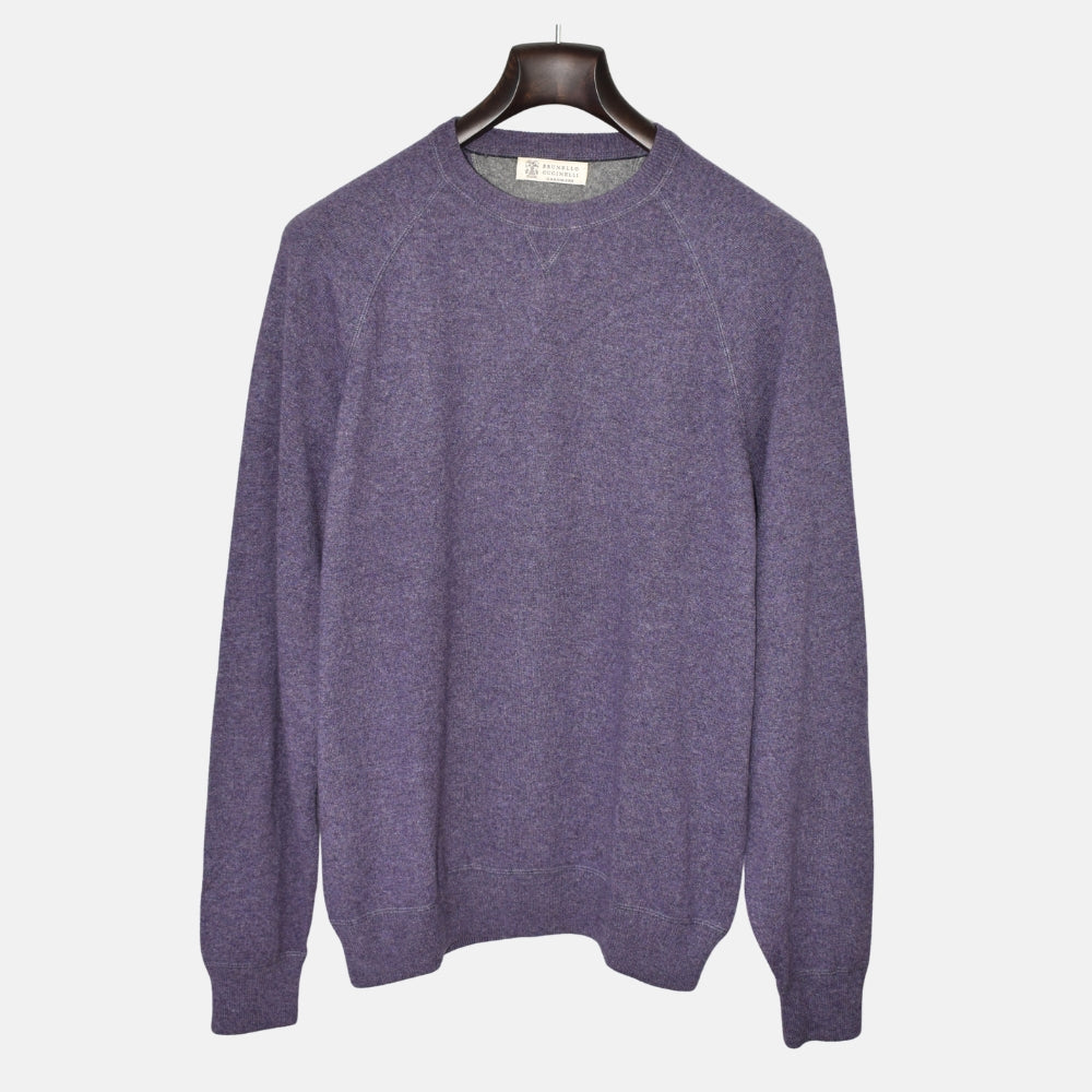 Purple Sweater made of Cashmere (EU 52)