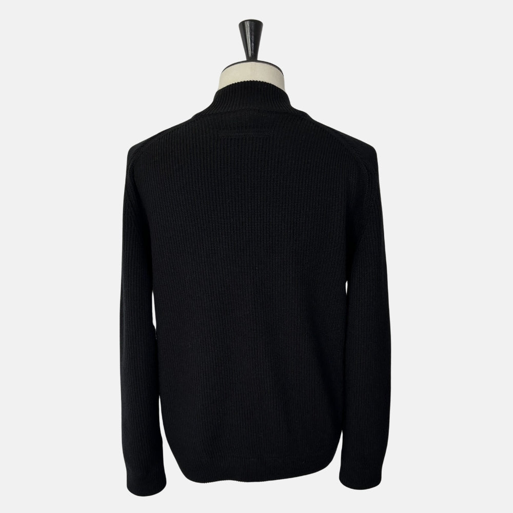 Black Cardigan made of Wool/Cashmere (56)