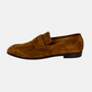 Brown unconstructed Loafer made of Suede