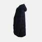 Navy Blue Down-Coat made of Cashmere