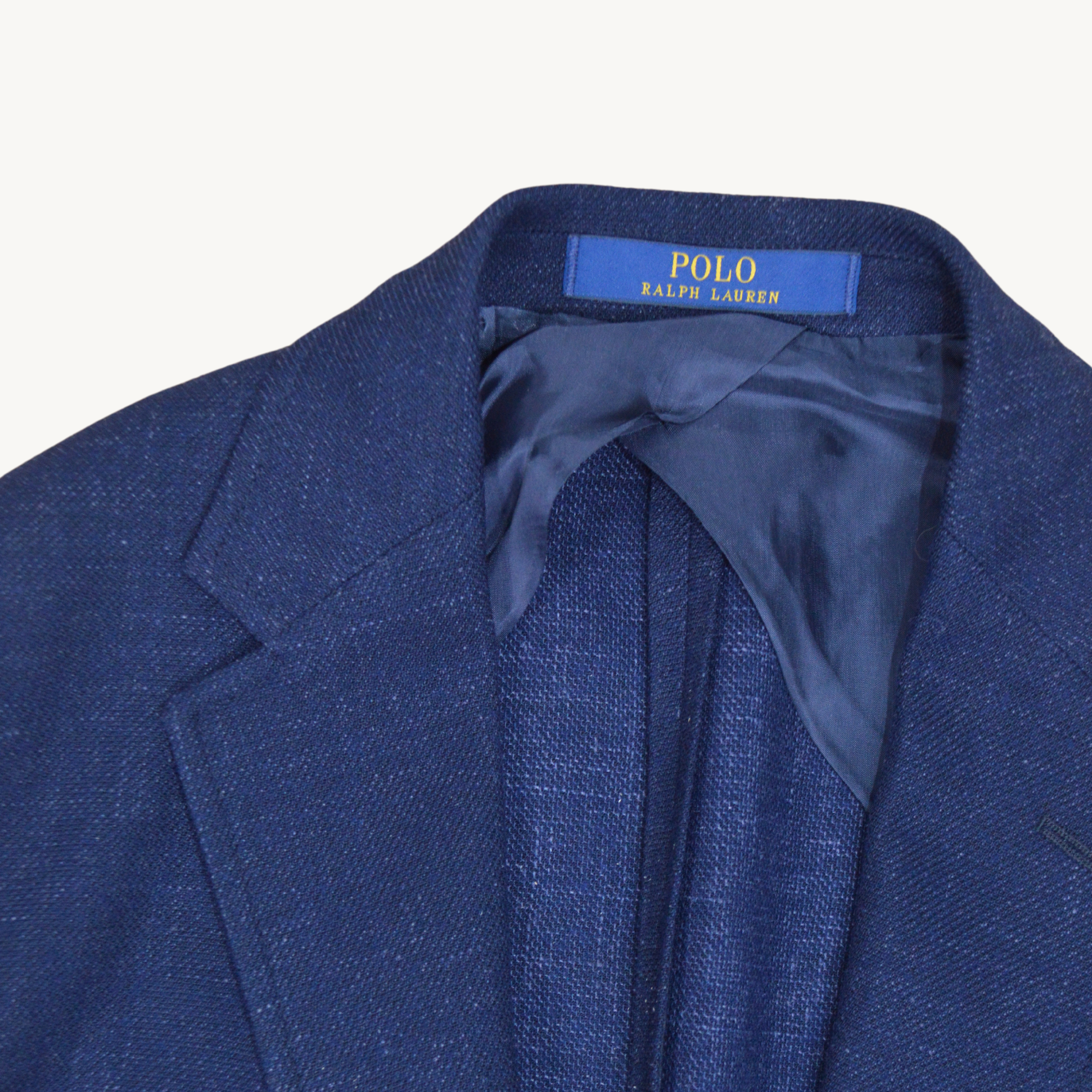 Navy Blue Blazer made of Cotton