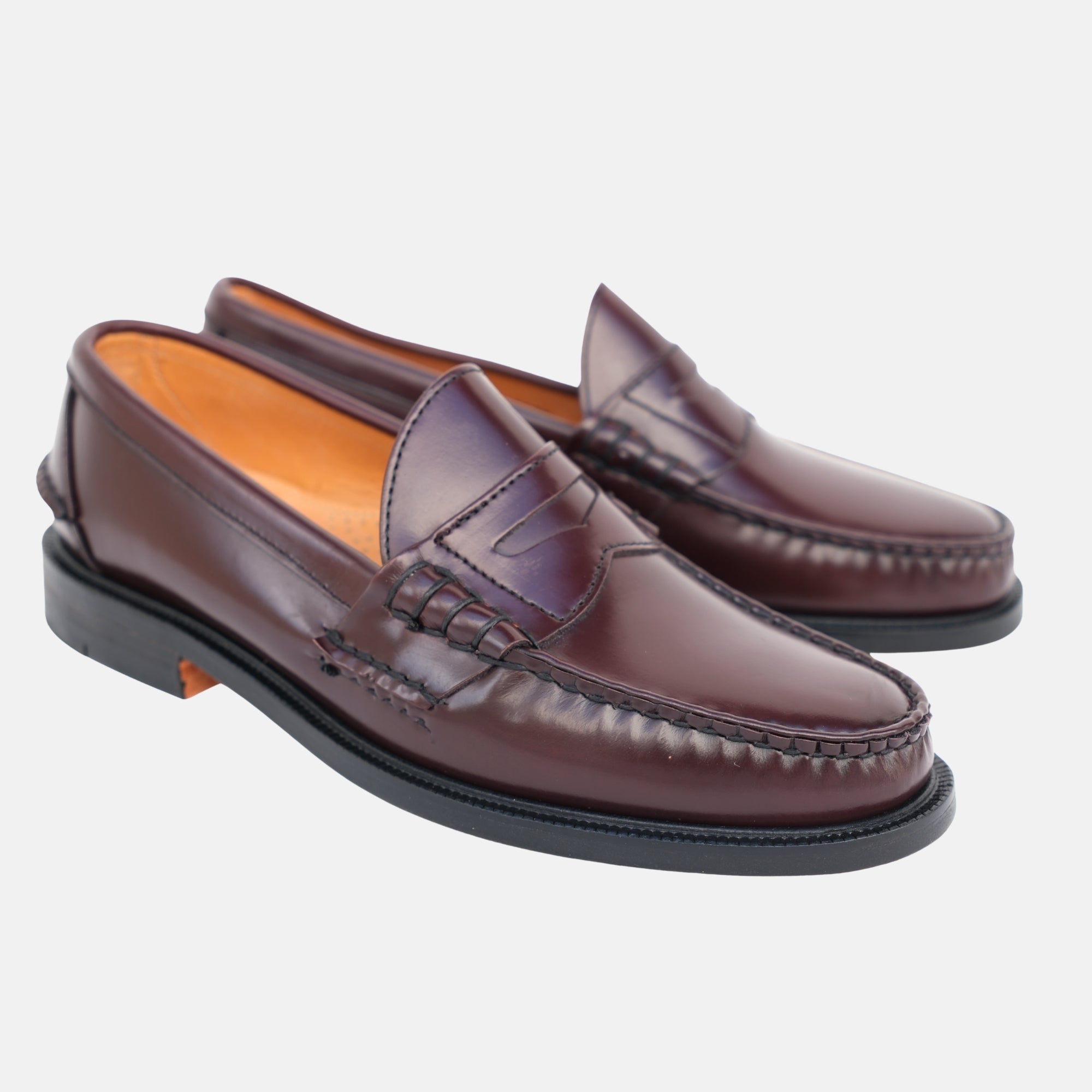 Bordeaux Loafers made of Leather