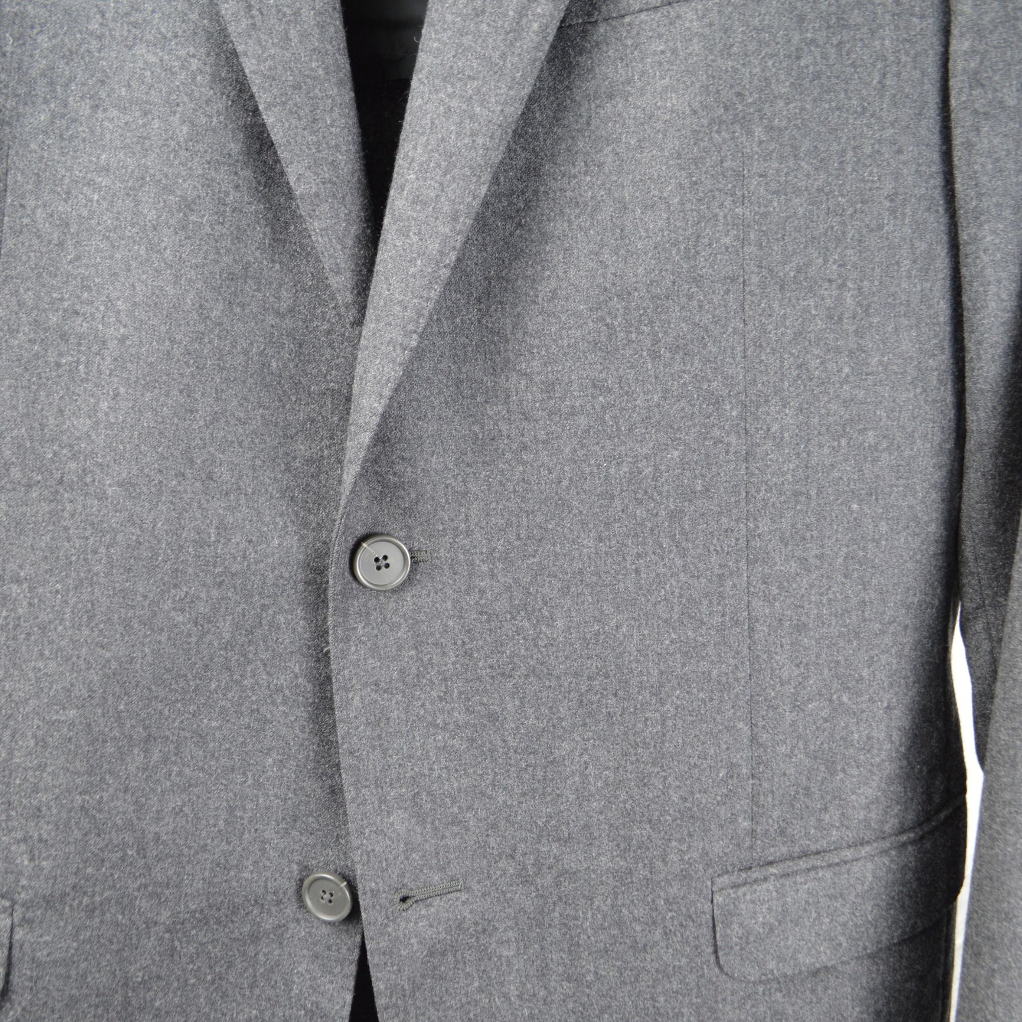 Grey Flannel Suit made of Wool (EU 48L)