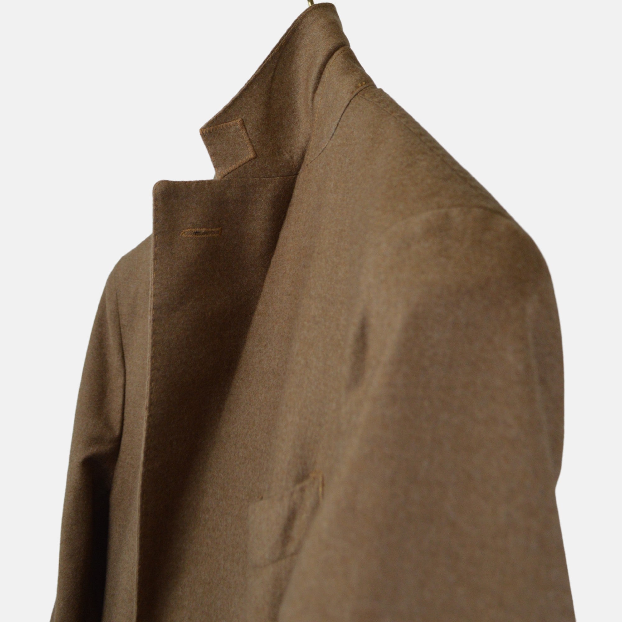 Brown Blazer made of Wool (50)