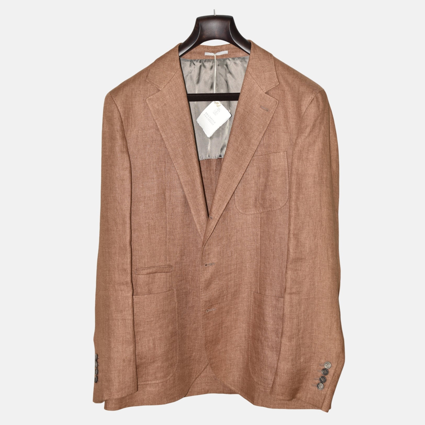Brown Blazer made of Cotton (EU 50)