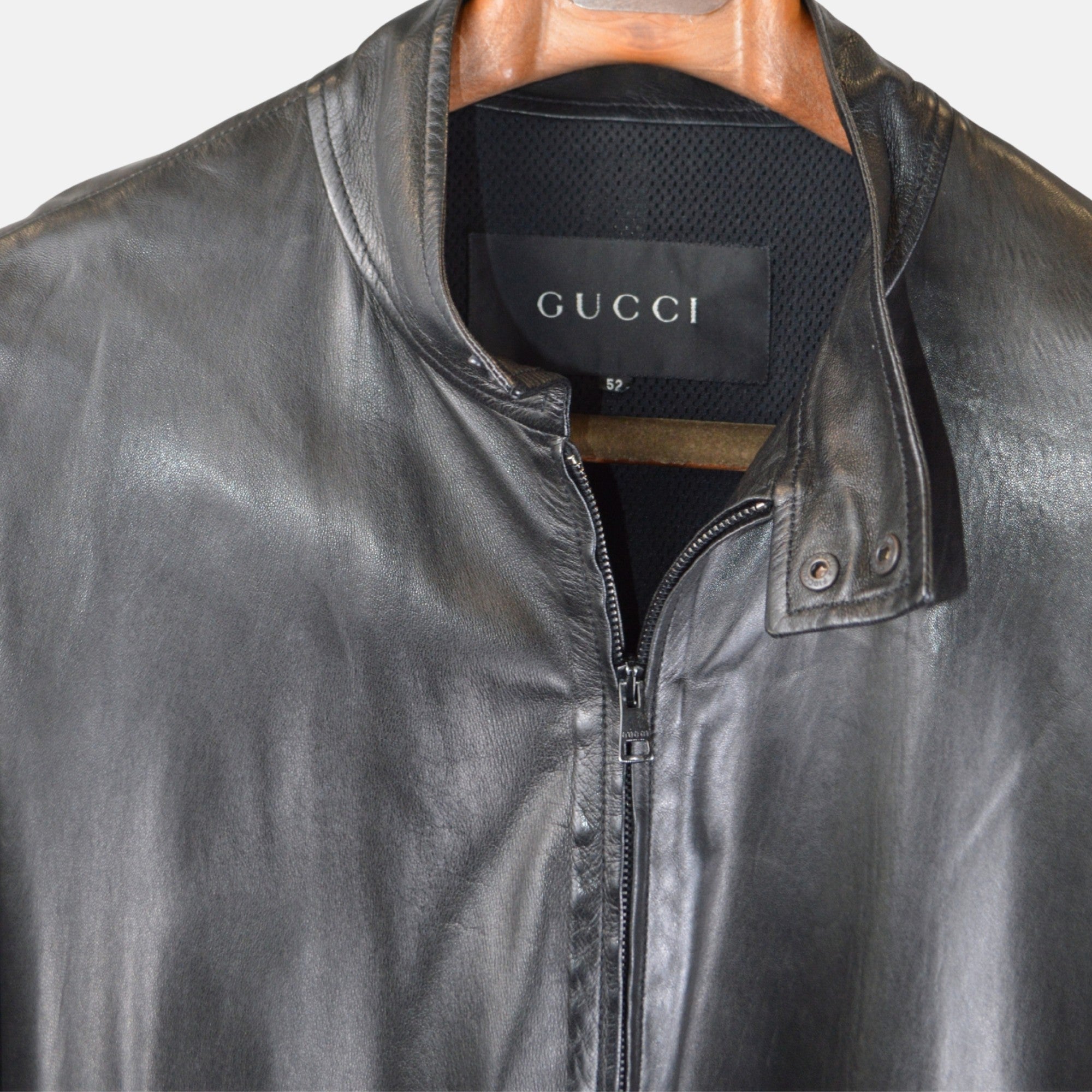 Black Jacket made of Leather (M)