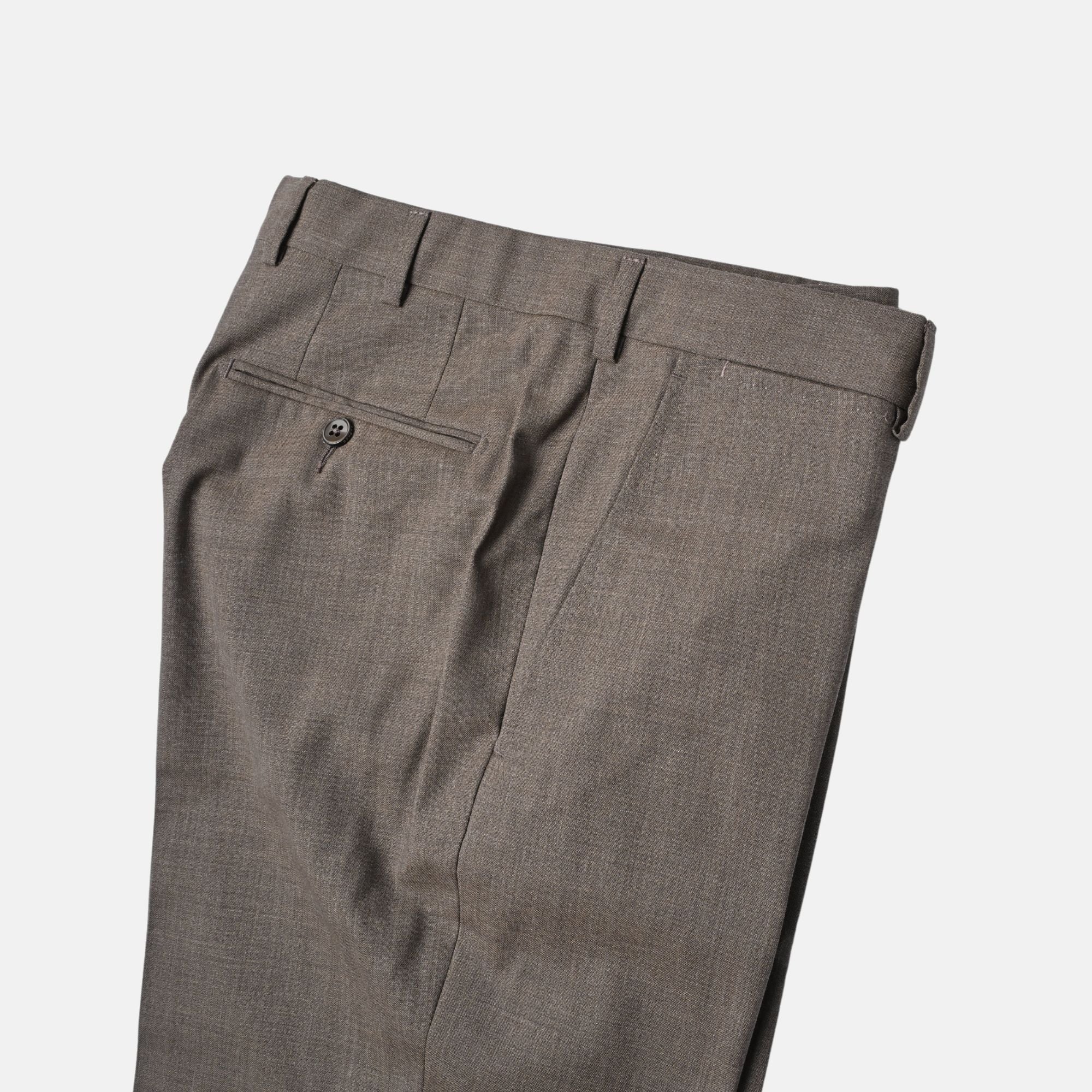 Brown Pants made of light Wool (44)