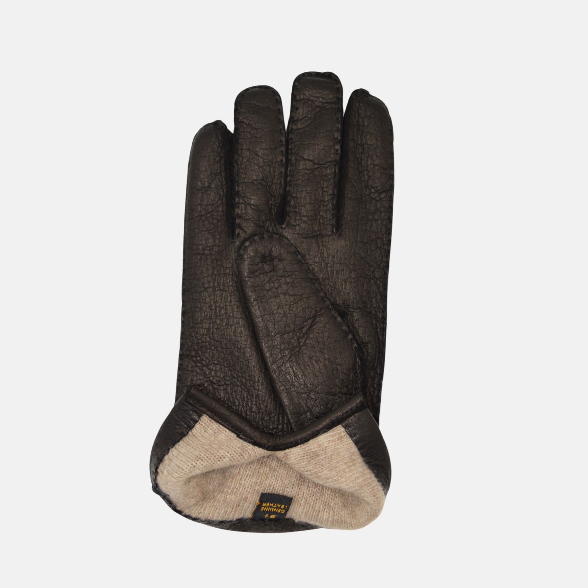 Black Peccary Gloves