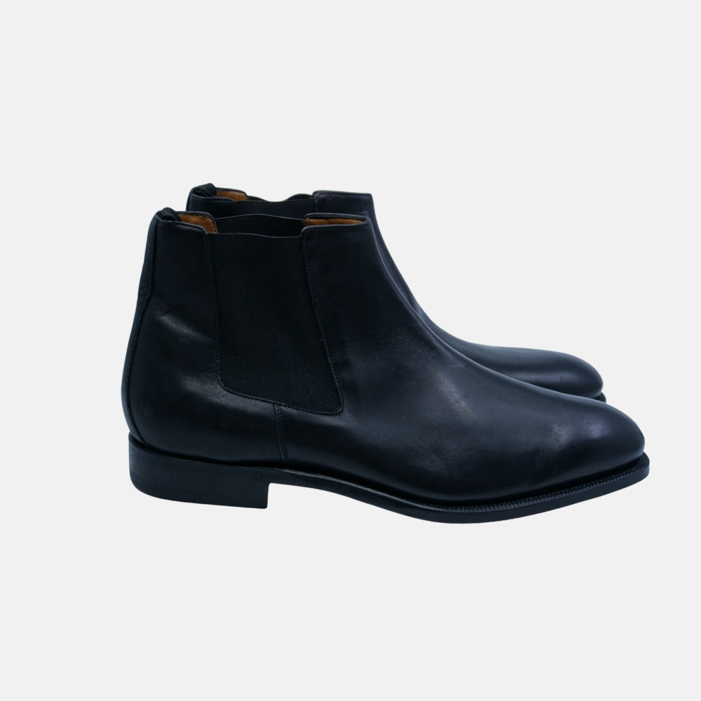 Black Chelsea Boots made of Leather (EU 44.5)