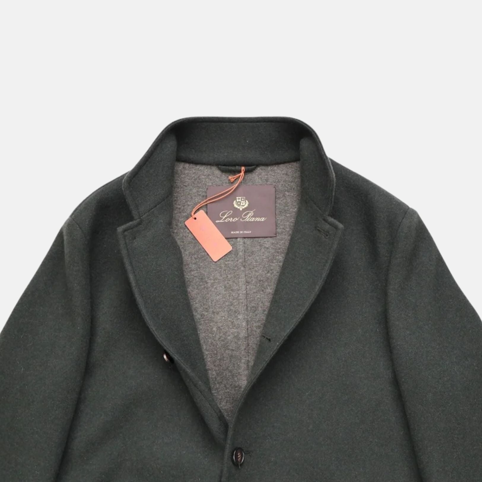 Loro Piana Green Spagna Cashmere Jacket