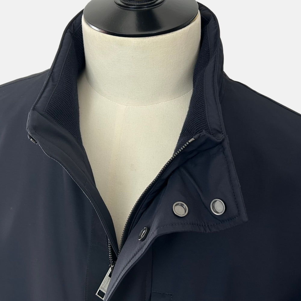 Navy Jacket made of Wool/Polyamide (EU 58)