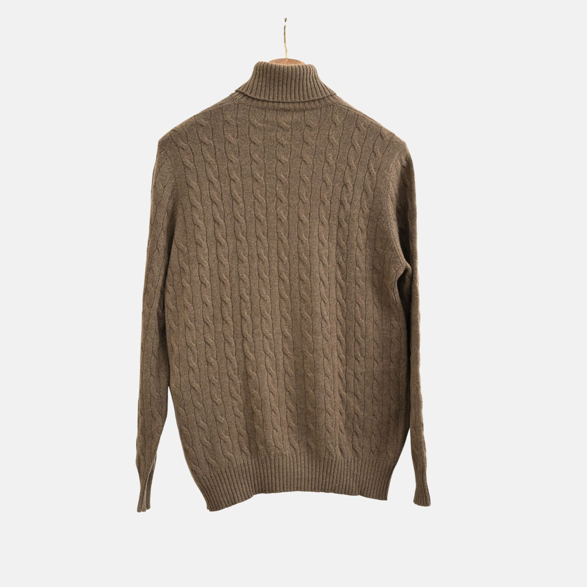 Brown Cashmere Turtleneck (EU 54)