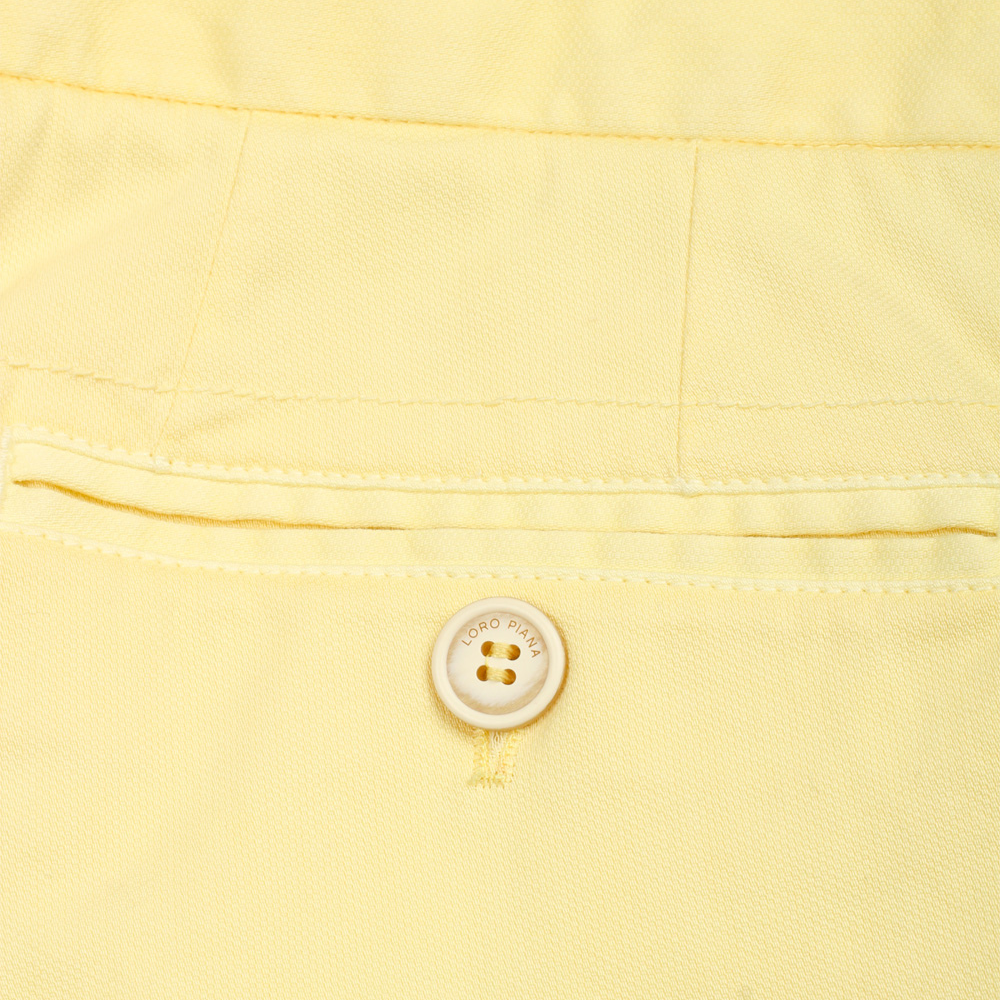 Yellow Pants made of Cotton