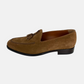Brown Tassel Loafers made of Suede