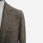 Olive Patterned Blazer made of Lambswool