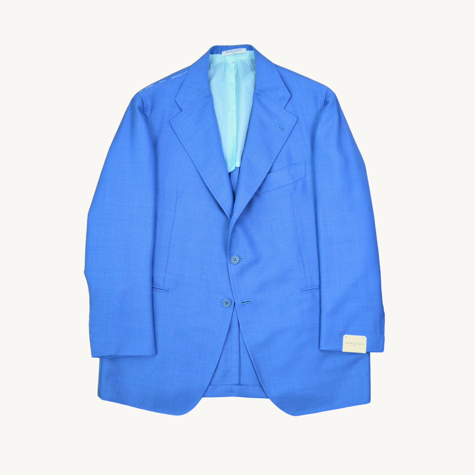 Azzurro Blazer made of Virgin Wool (54)