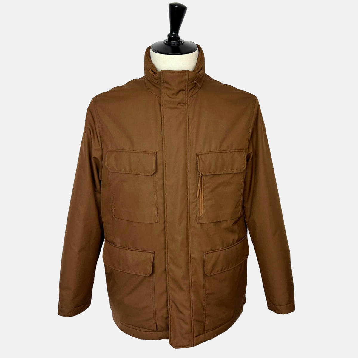 Brown Jacket made of Polyester (EU 48)