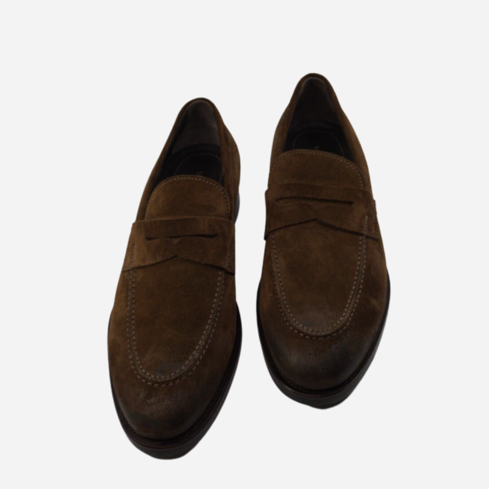 Brown Loafer made of Suede (EU 43.5)