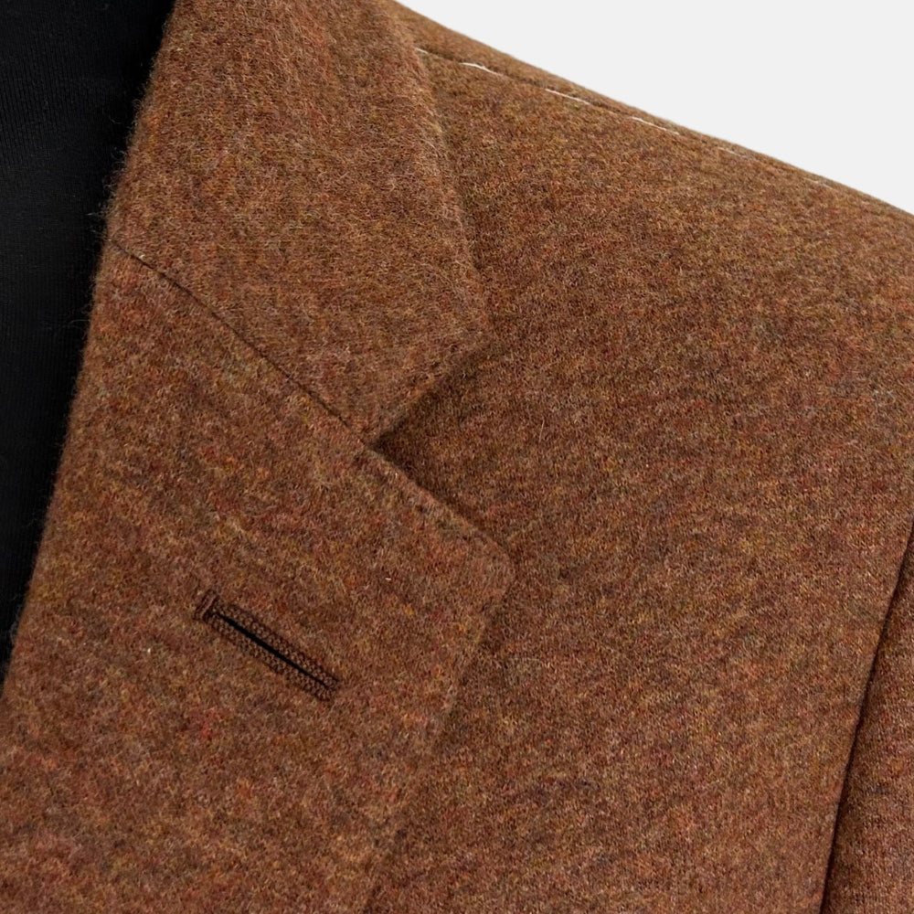 Rust-Brown Coat made of Cashmere (EU 48)