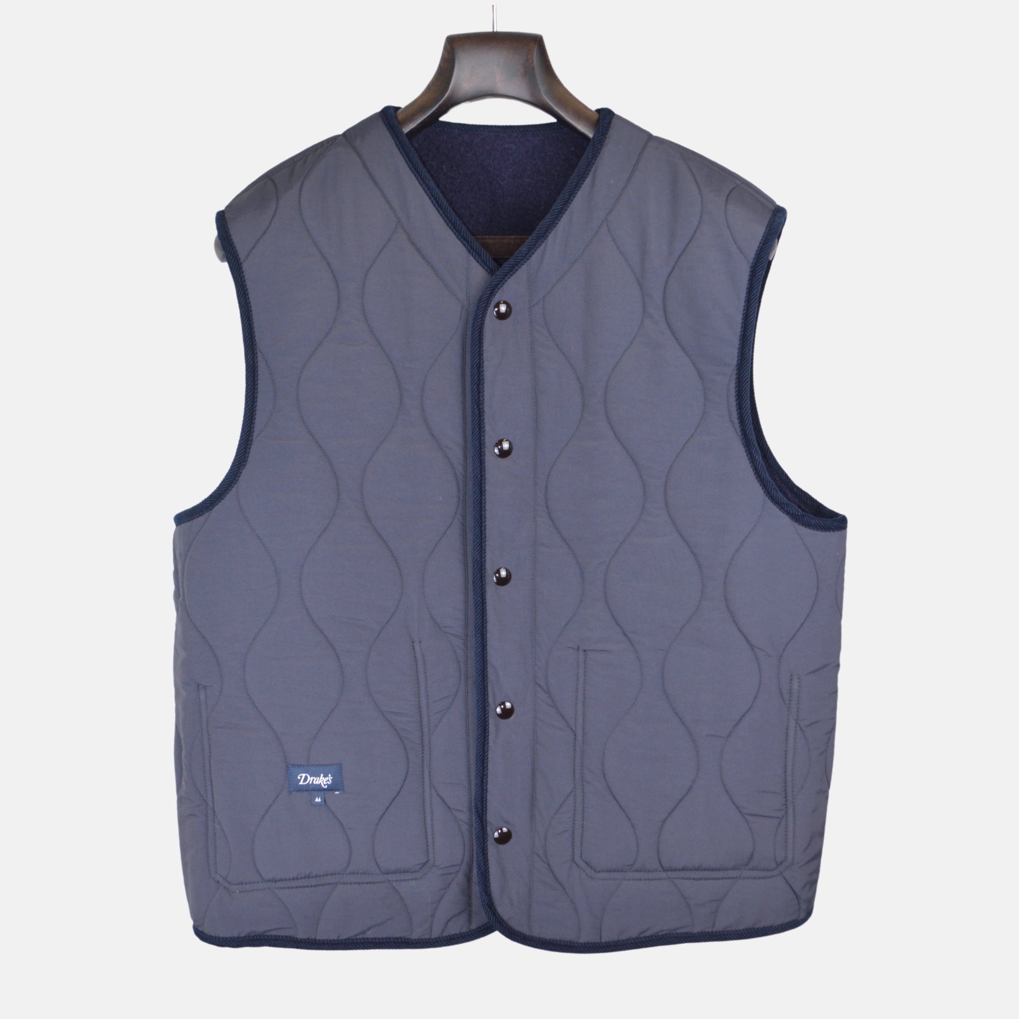 Navy Blue Reversible Vest (EU 56)