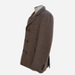 Brown Pea Coat made of Wool/Cashmere