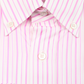 Pink/White Striped Shirt made Cotton