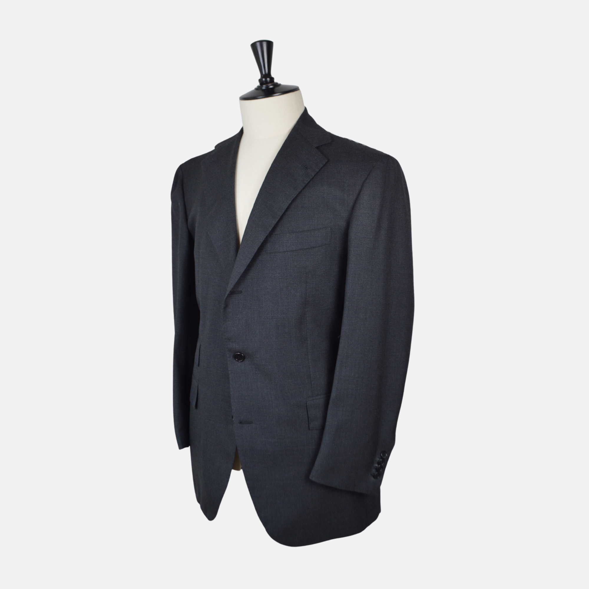 Charcoal Suit made of Virgin Wool (54)