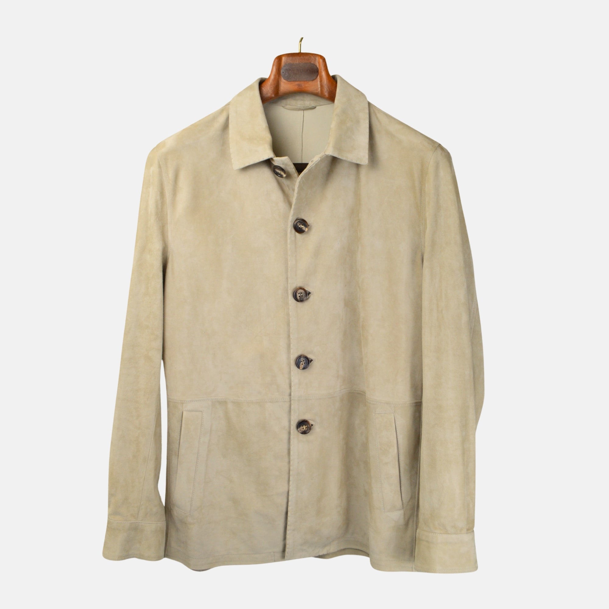 Beige Suede Jacket (EU 50)