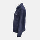 Navy Blue Suede Blouson (XL)