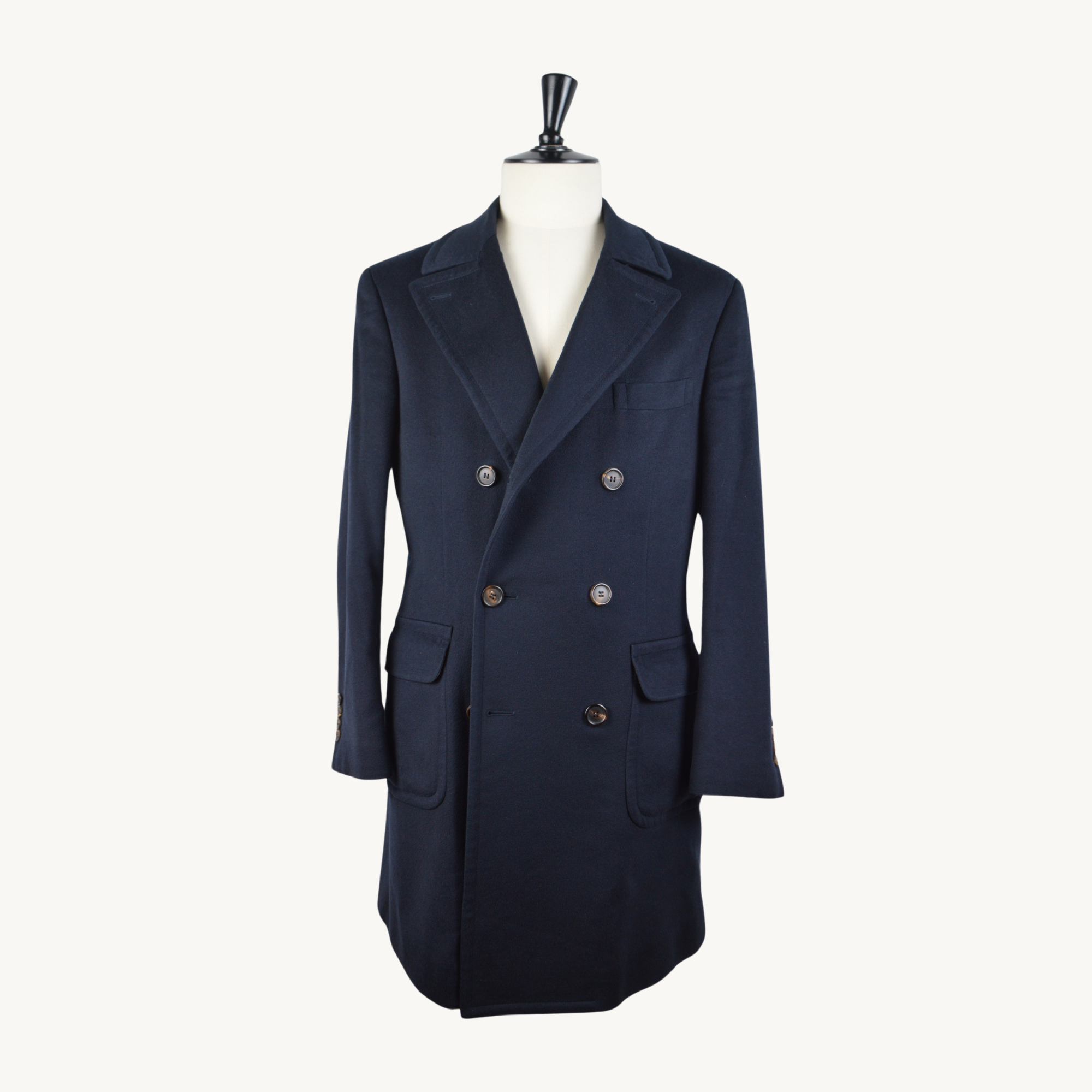 Navy Blue Coat made of Cashmere (50)