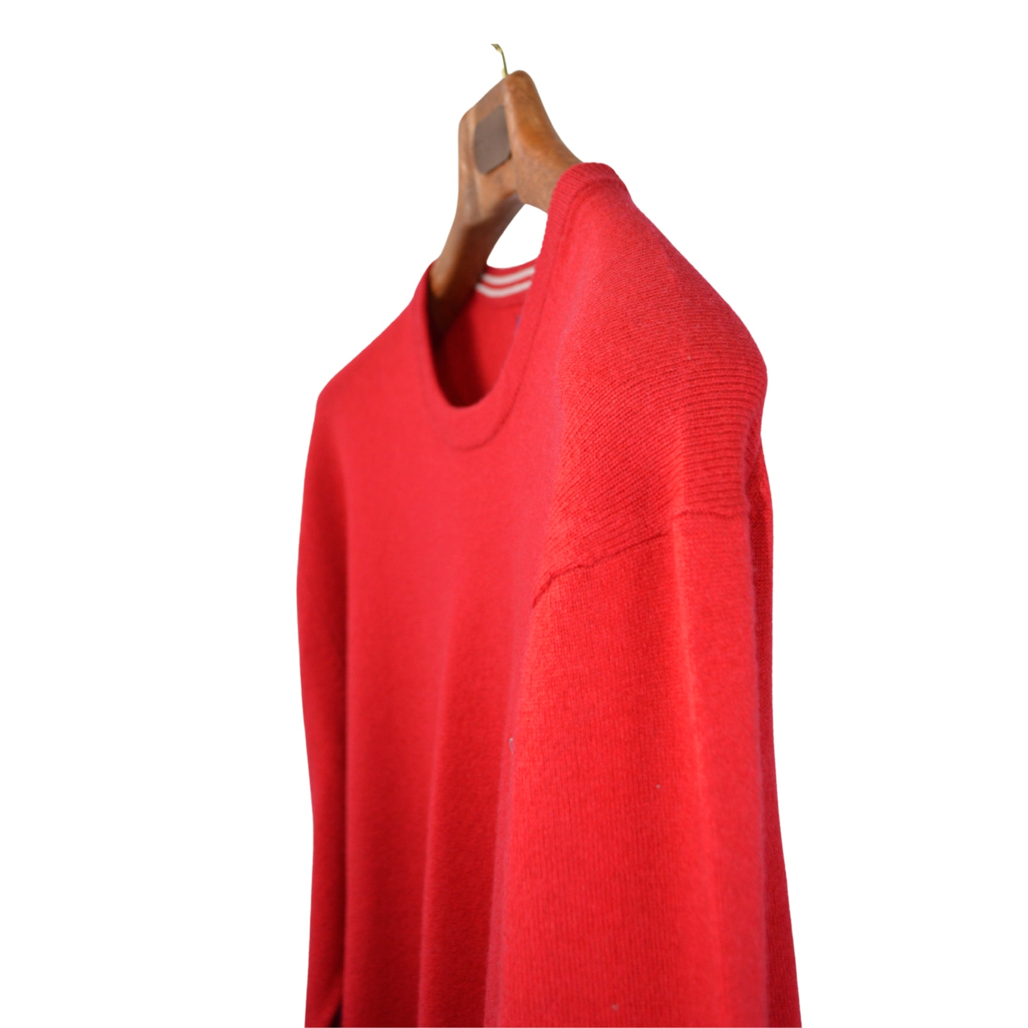 Red Pullover made of Wool (3XL)