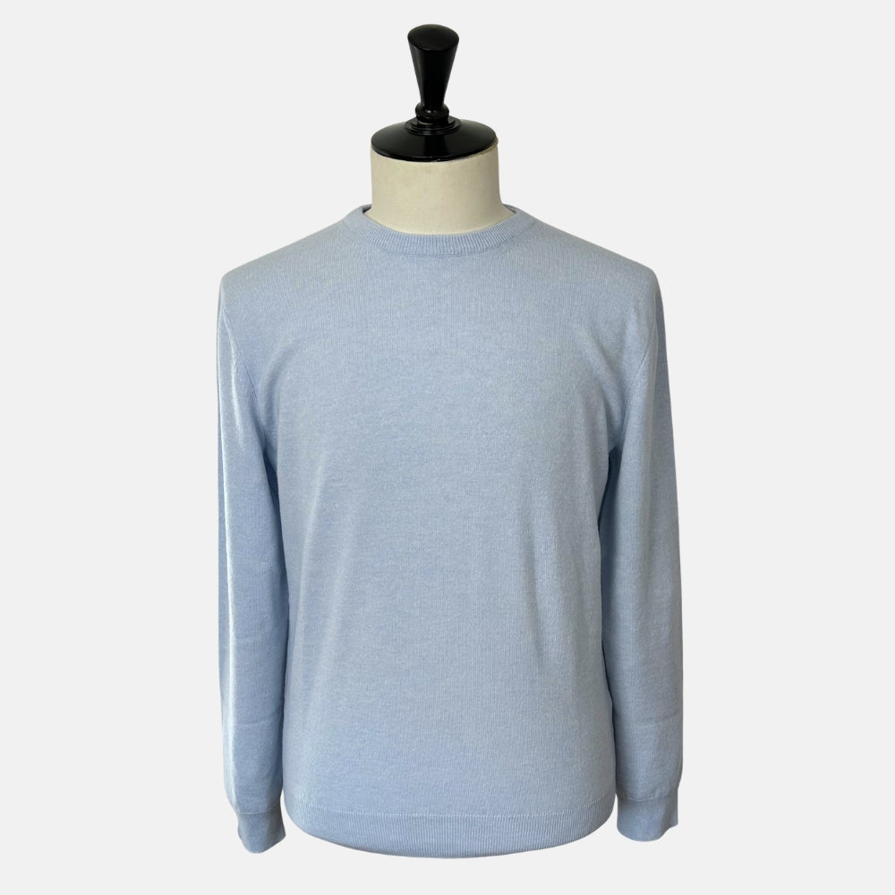 Light Blue Sweater made ofd Cashmere (EU 52)