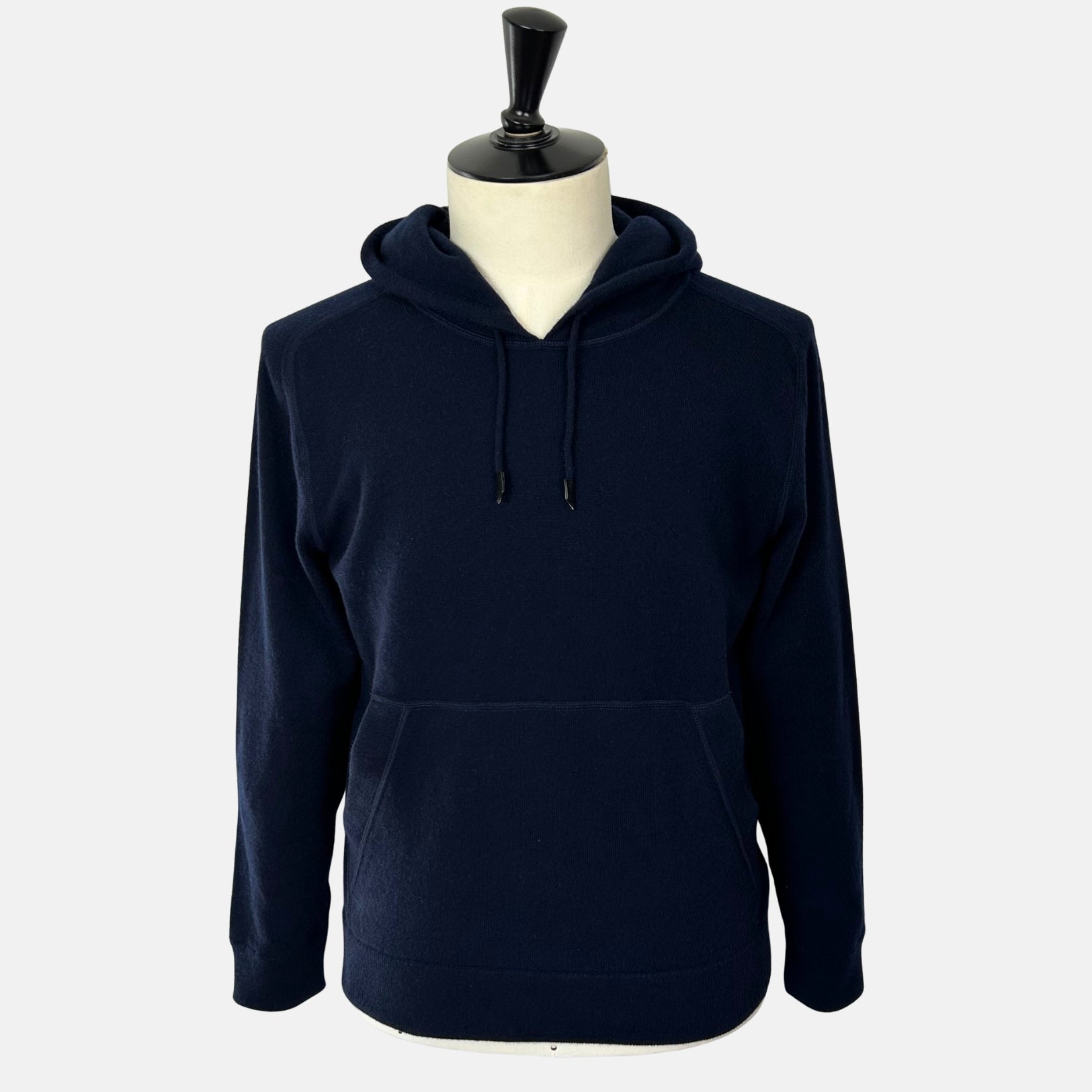 Navy Hoodie made of Cashmere (EU 48)