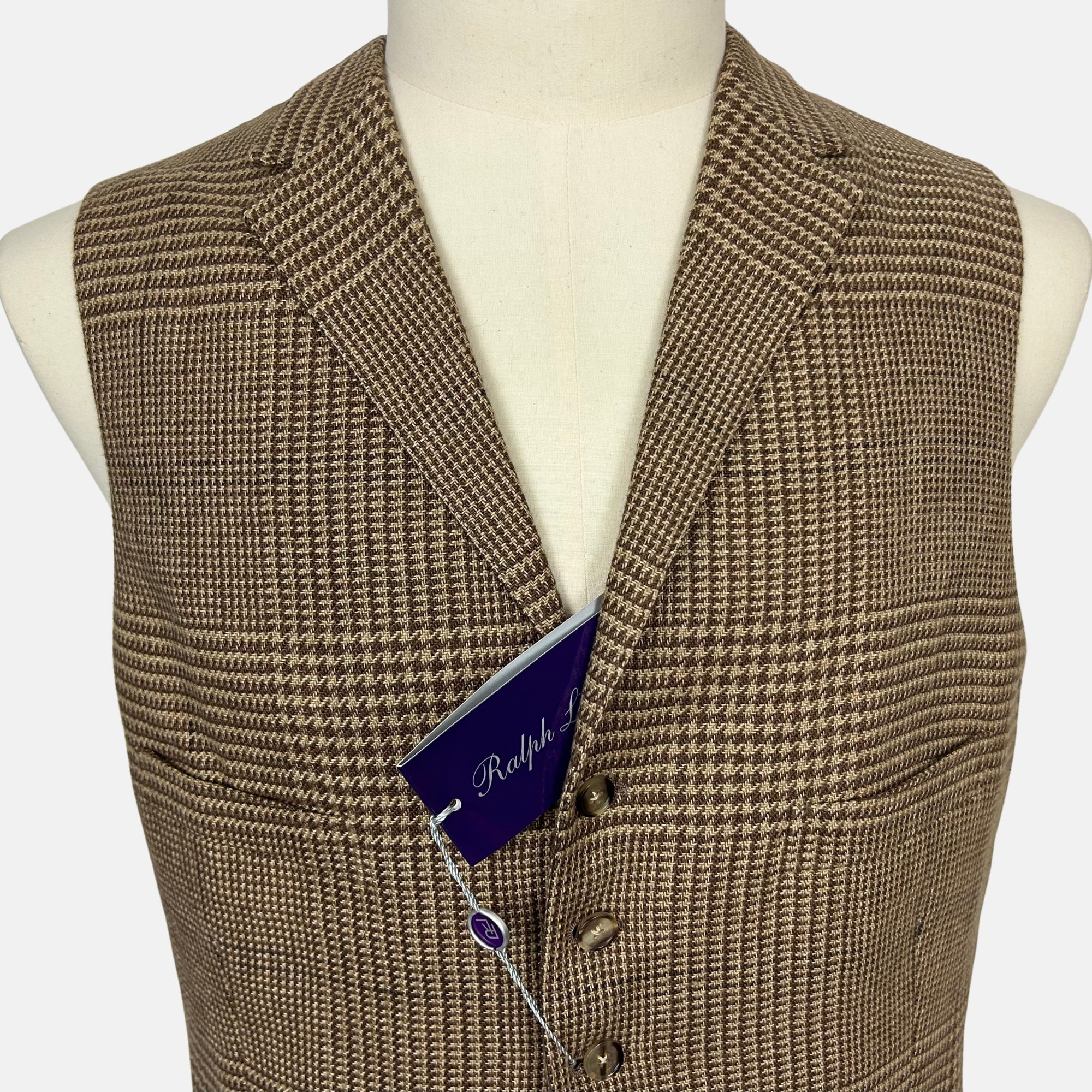 Brown Patterned Vest (52)