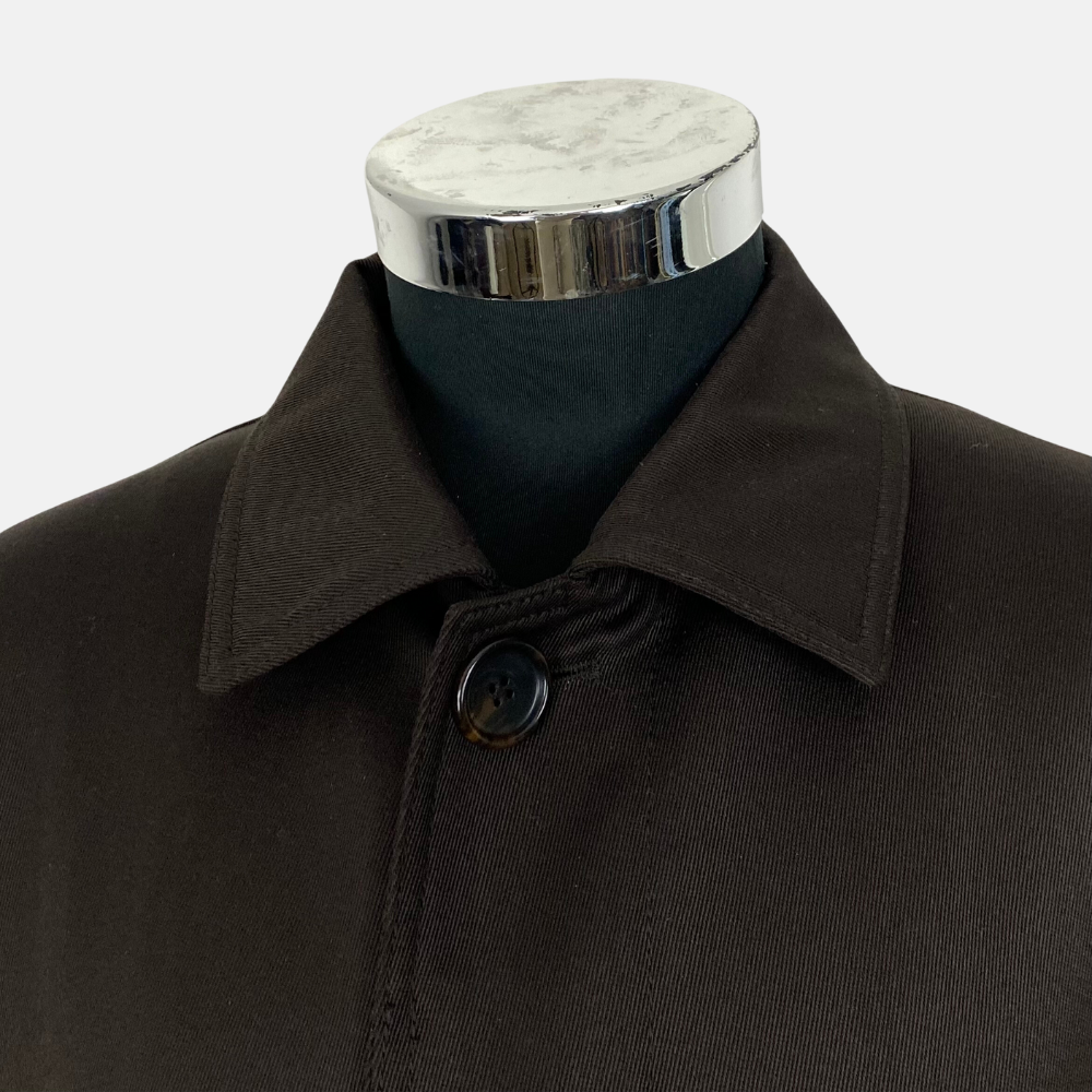 Brown Coat made of Virgin Wool (EU 56)