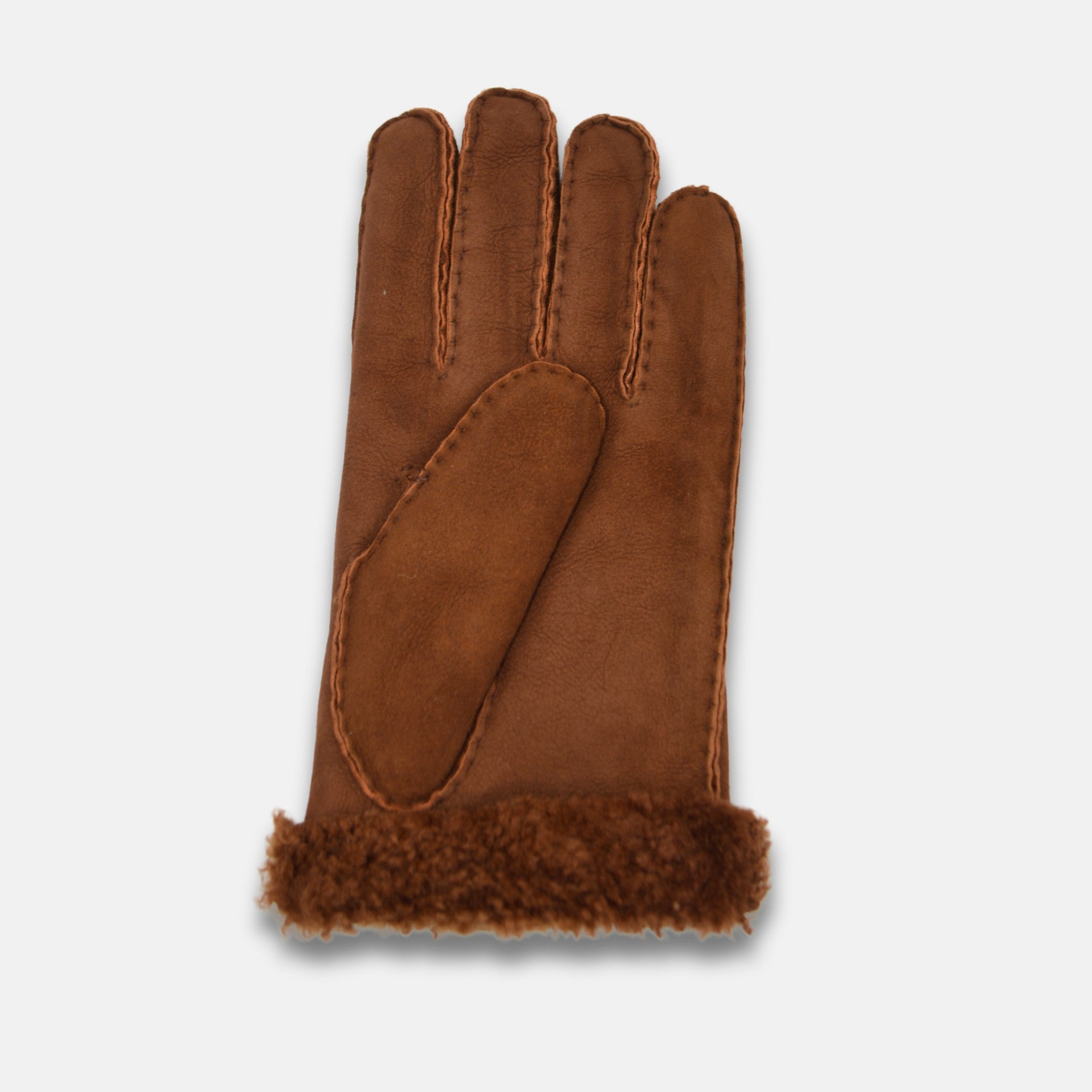 Brown Sheepskin Gloves