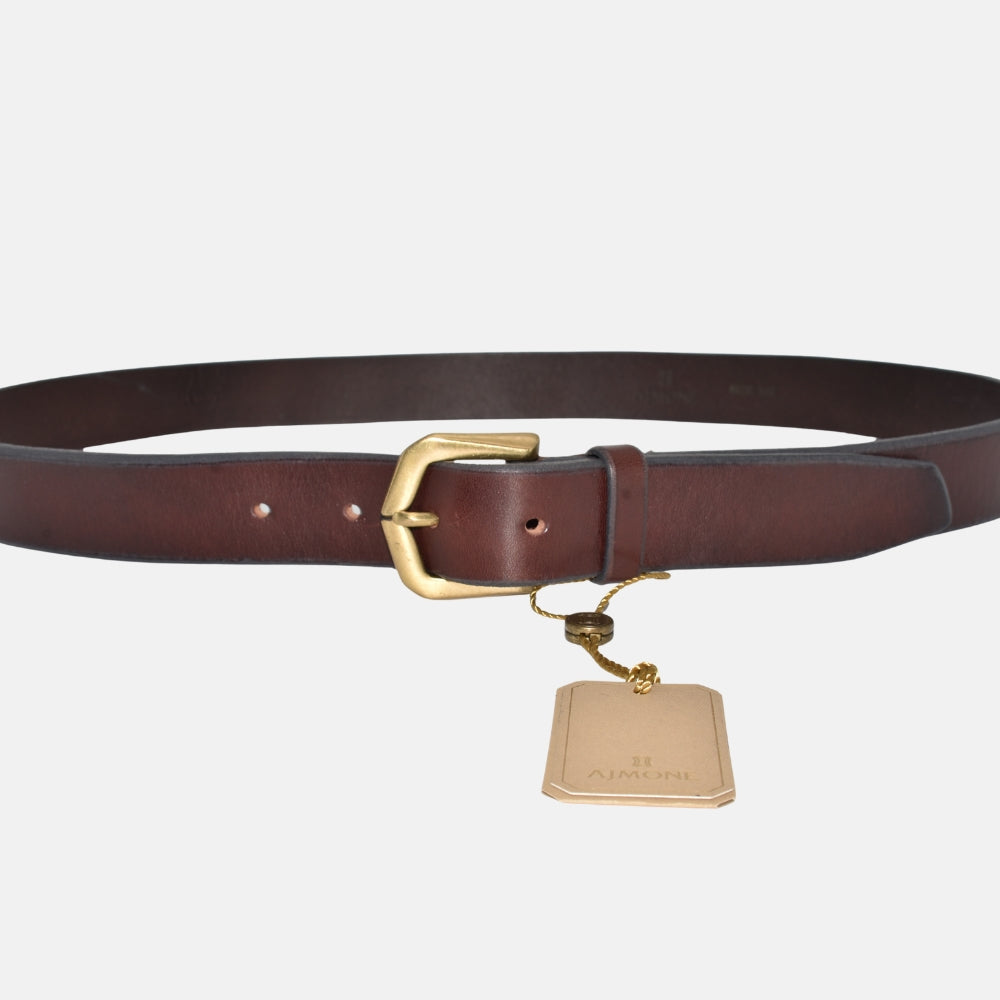 Brown Belt made of Leather (100 cm)