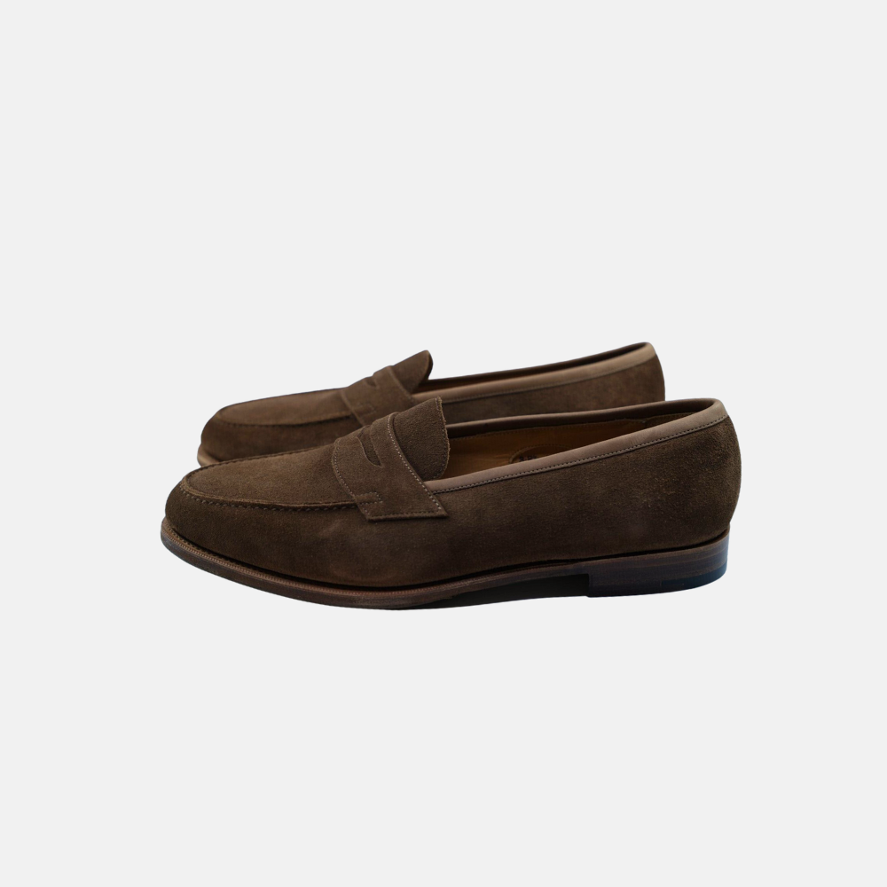 Brown Loafers made of Suede