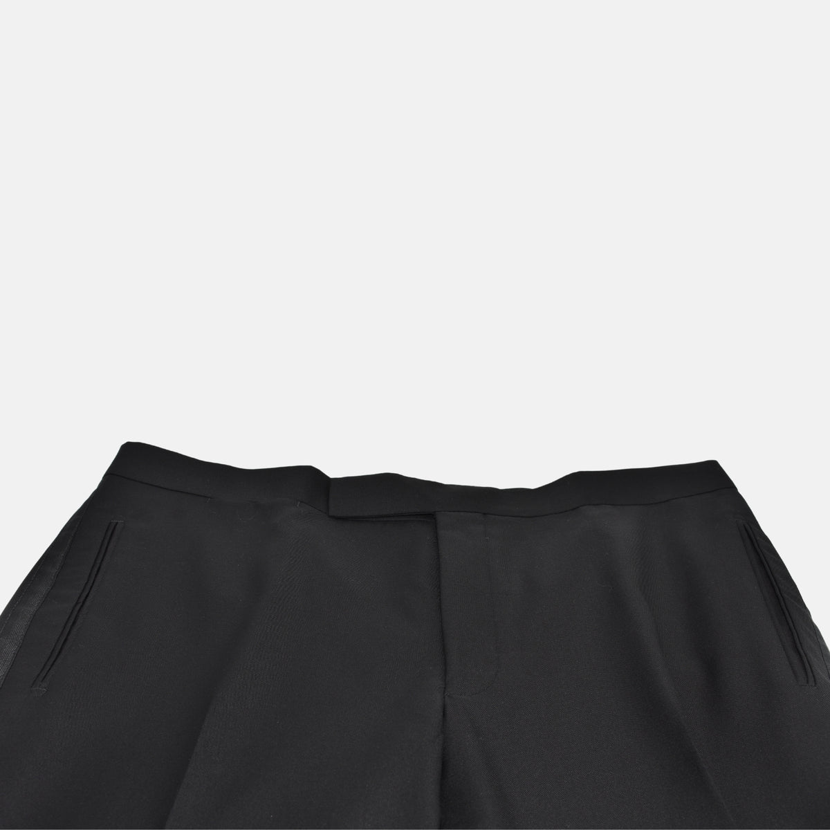 Black Tuxedo Trousers made of Wool (L)