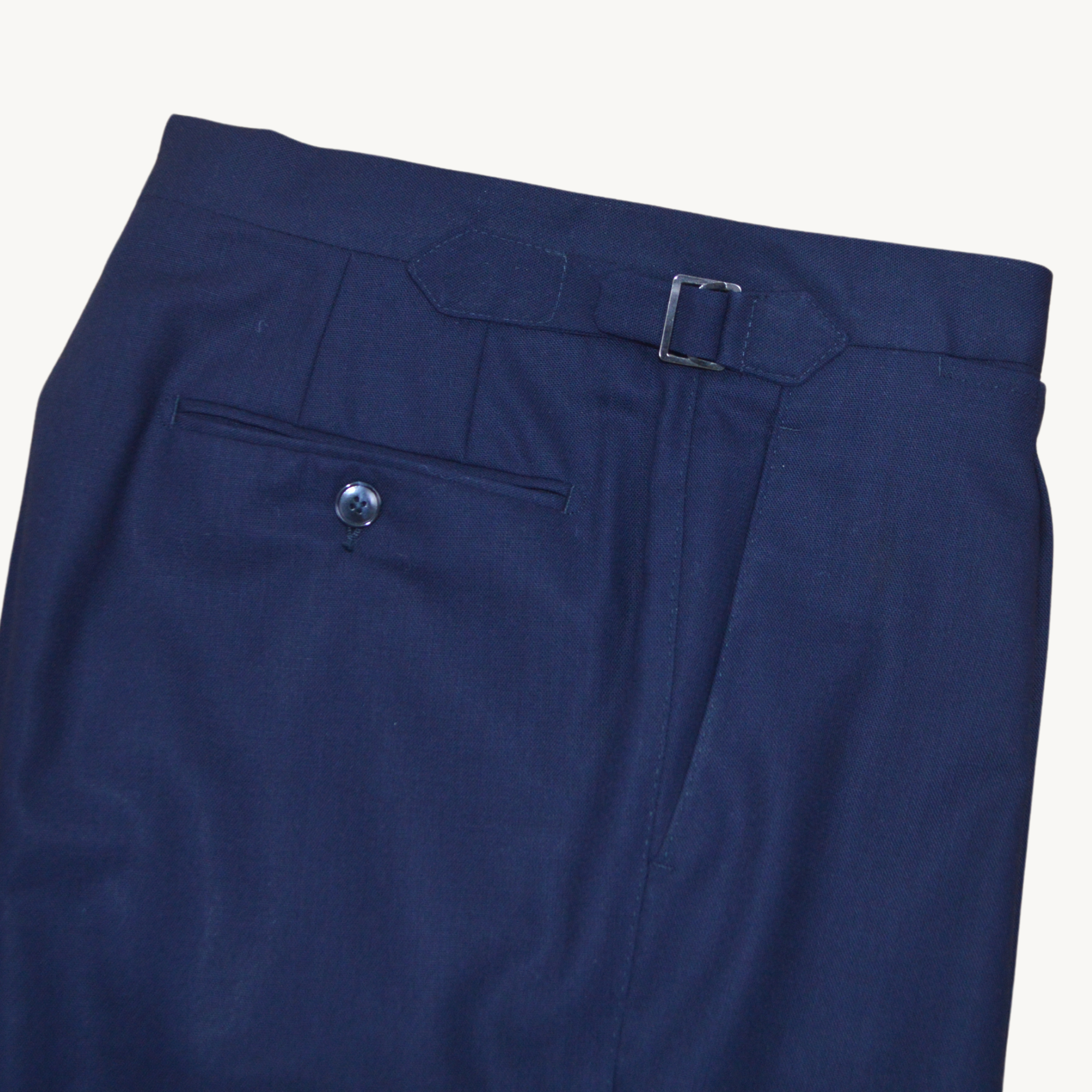 Navy Blue Pants made of Wool