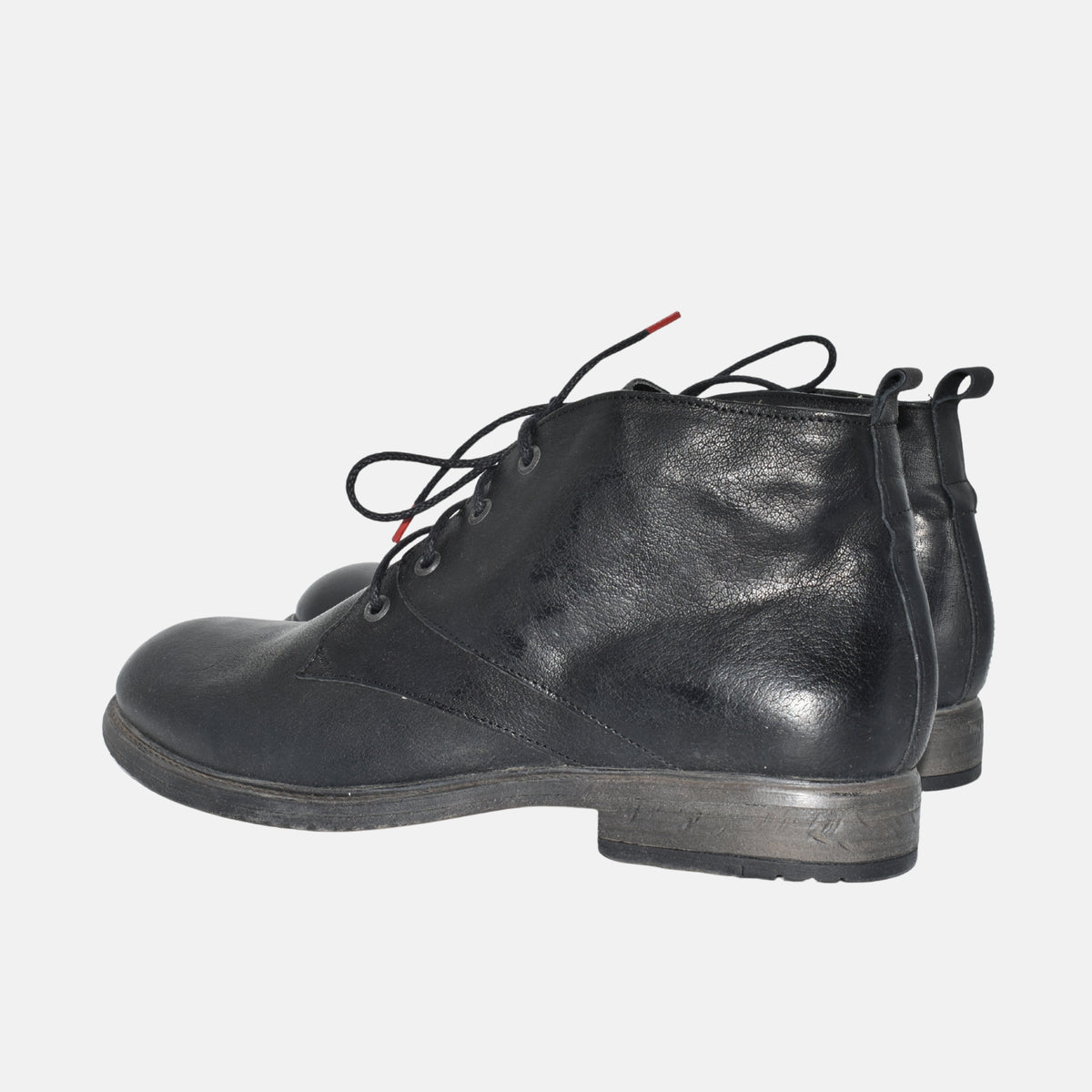 Midnight Blue Half Boots made of Leather (EU 44)