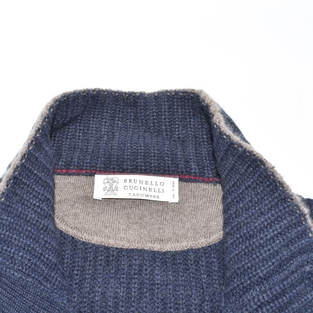 Blue Cashmere Cardigan (EU 54)