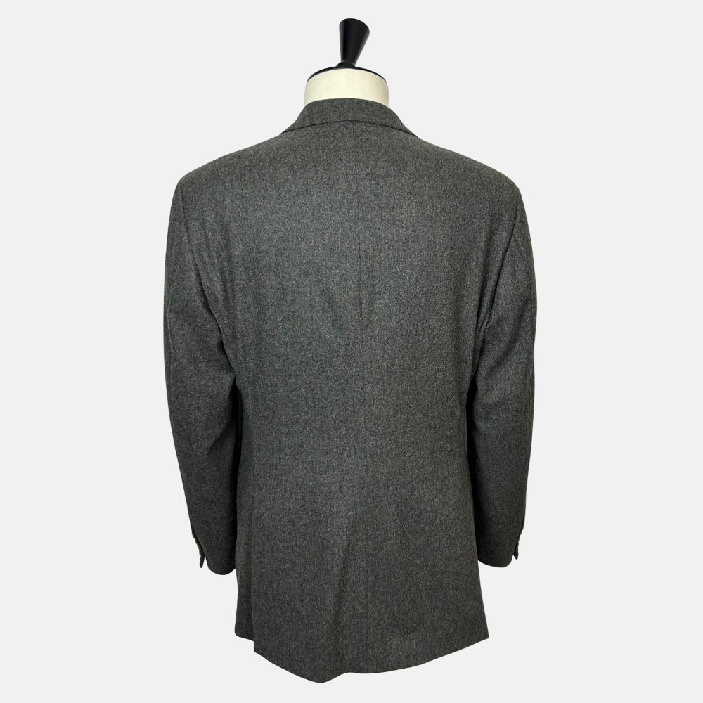 Gray Melange Suit made of Virgin Wool/Cashmere (EU 54)
