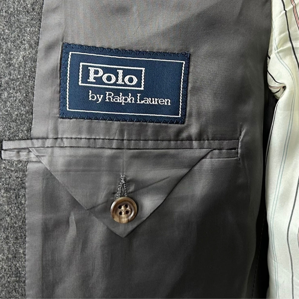 Gray Melange Suit made of Virgin Wool/Cashmere (EU 54)