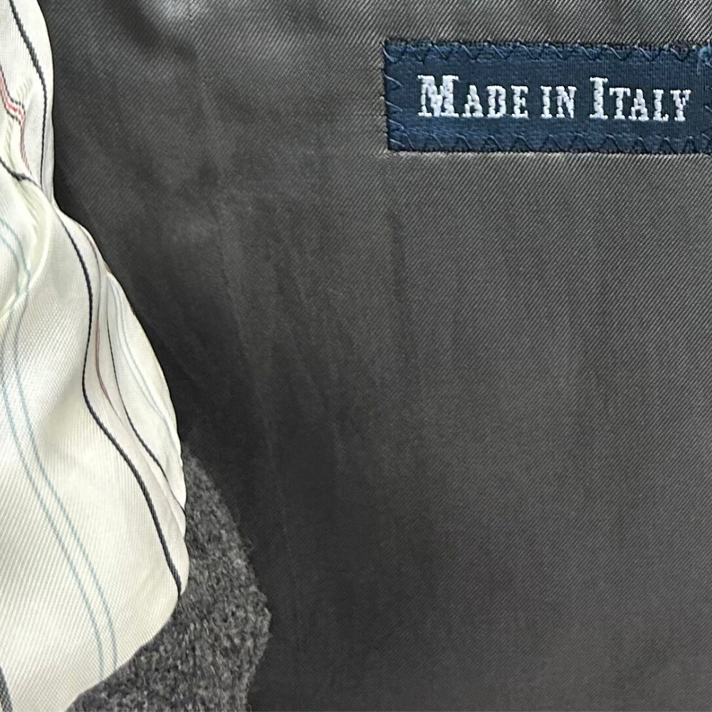 Gray Melange Suit made of Virgin Wool/Cashmere (EU 54)