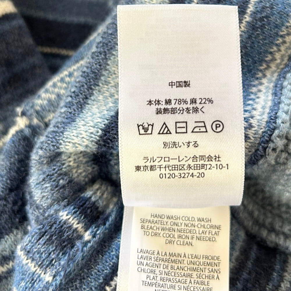 Indigo Overshirt made of Cotton/Linen