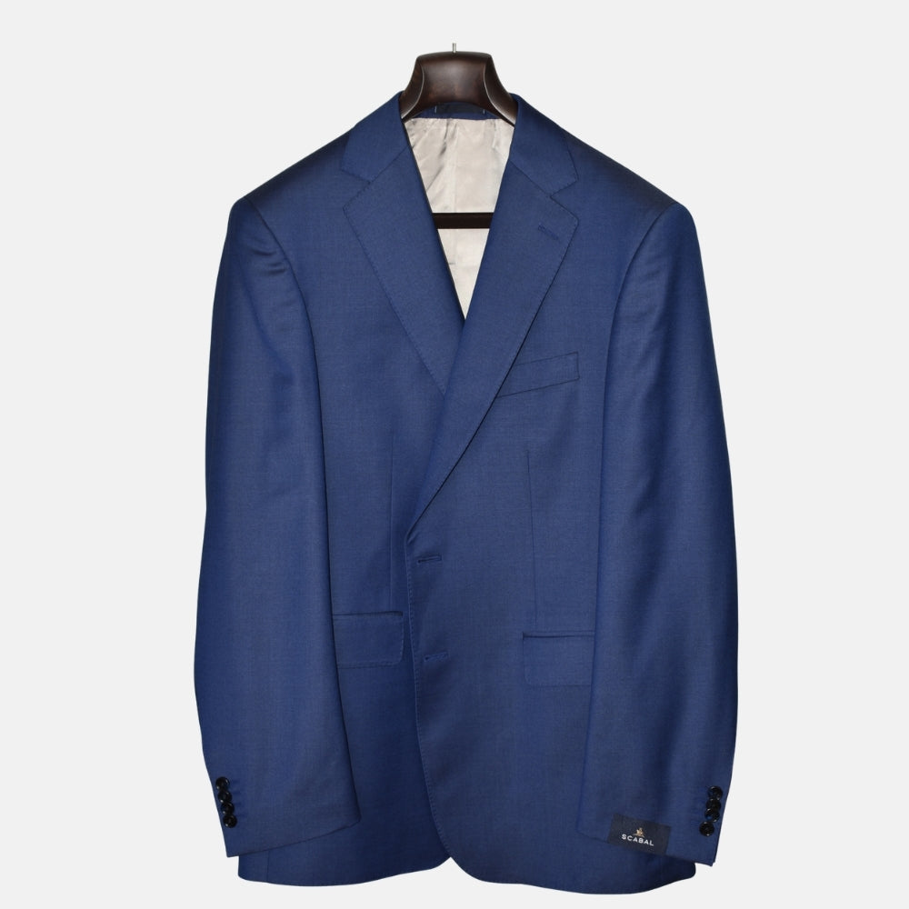 Navy Suit made of Virgin Wool (EU 54)