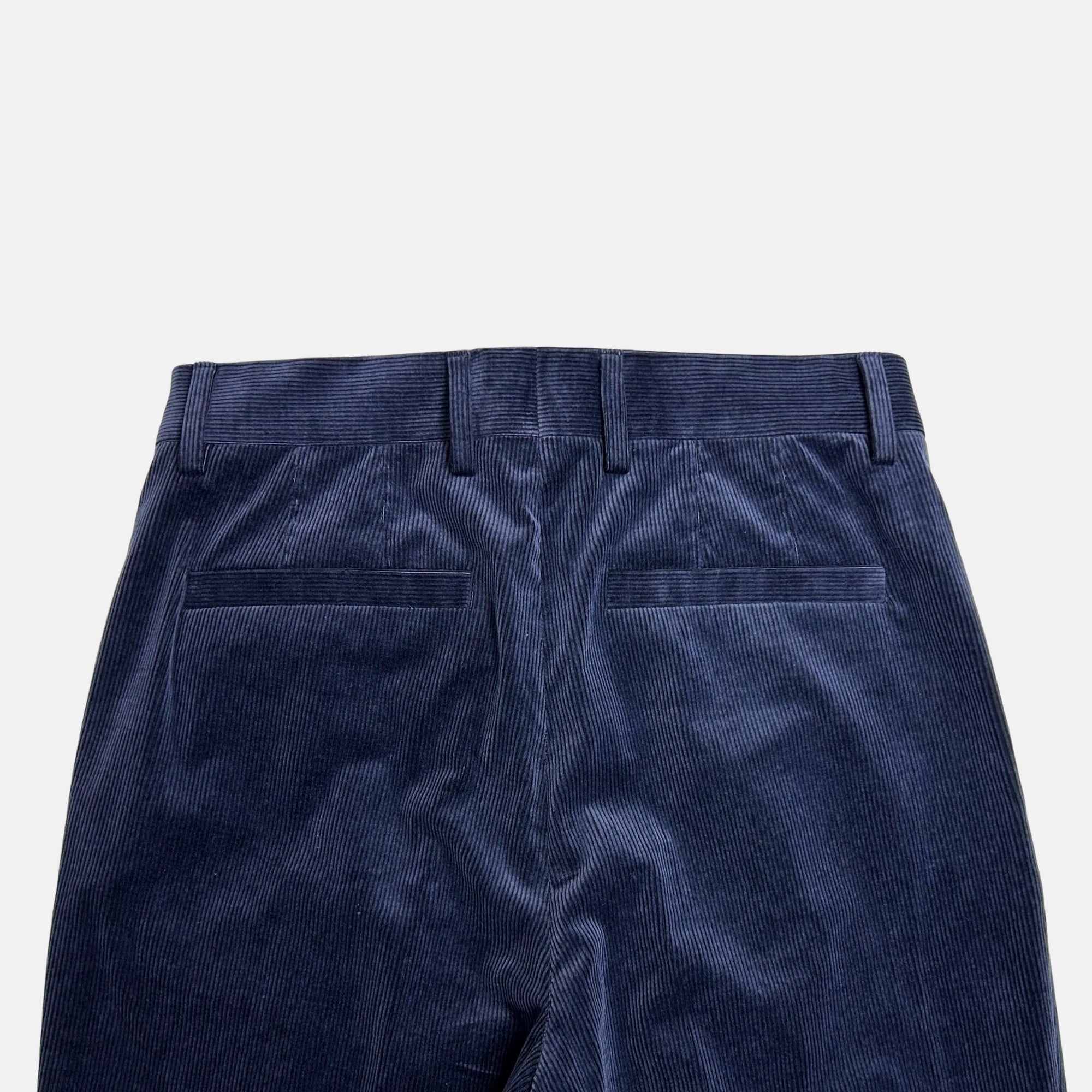 Navy Corduroy Suit made of Cotton/Cashmere (EU 44)