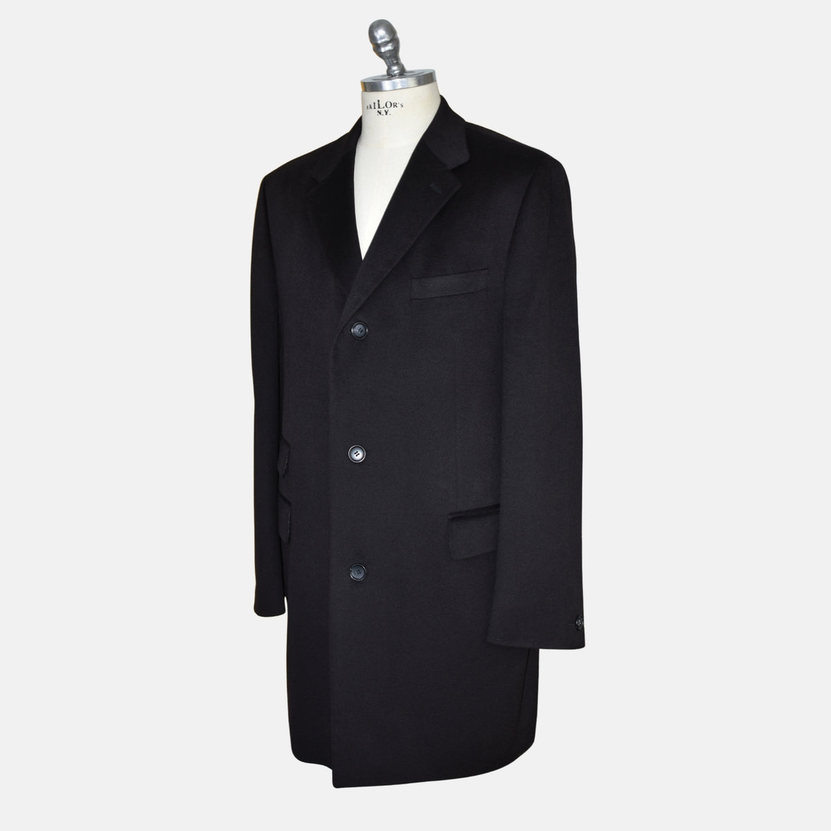 Black Coat made of Cashmere (EU 50)