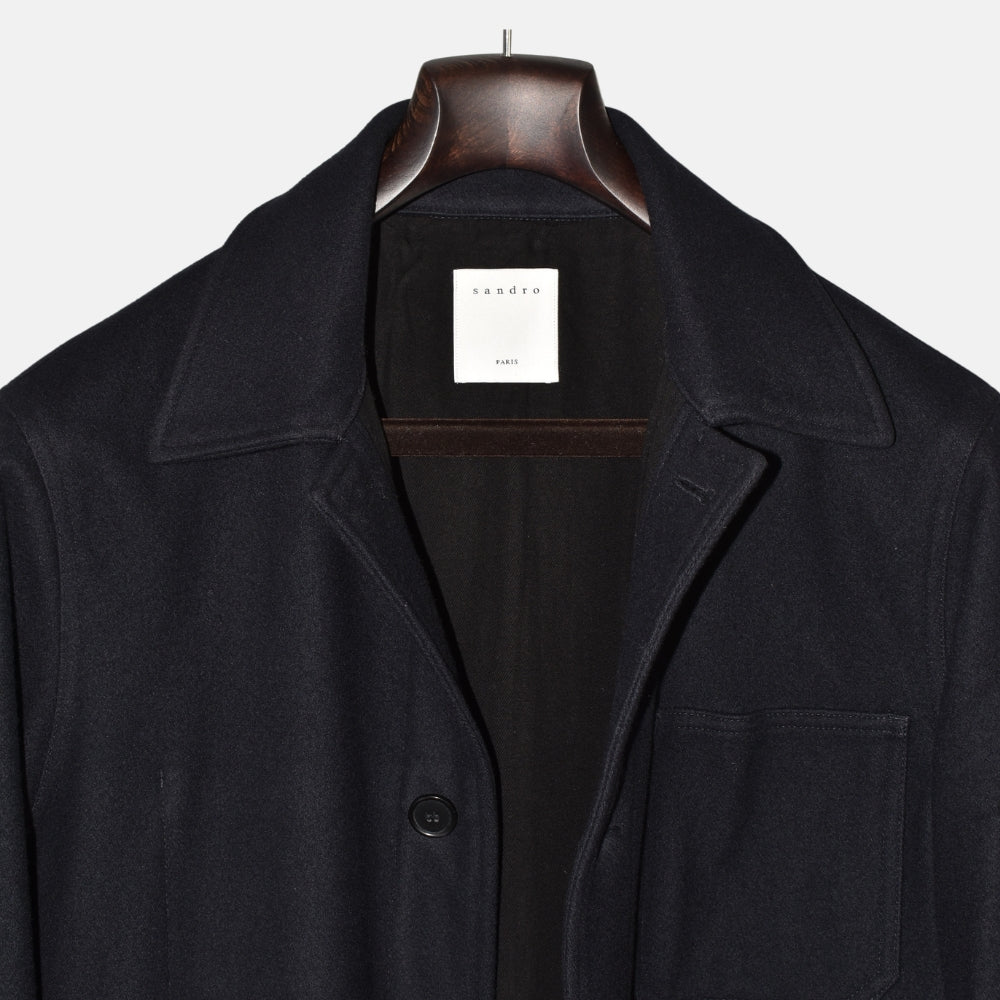 Navy Jacket made of Wool/Polymide/Cashmere (M)